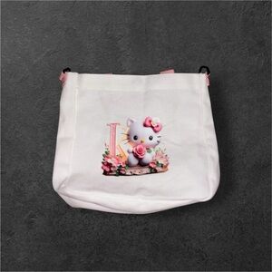 Hello Kitty White and Pink Tote Bag